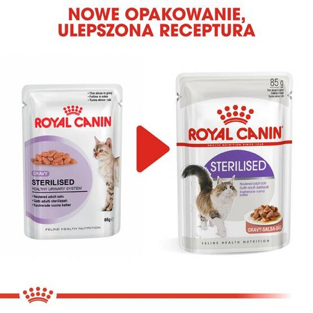Royal Canin Karma dla Kota Sterylizowanego w Sosie 85g