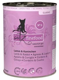 Catz Finefood Classic N11 dla Kota Jagnięcina Królik 400g