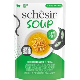 Schesir Soup Karma dla Kota Zupa Kurczak Dynia 40g