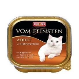 Animonda vom Feinsten Cat Adult z Wątróbką Kurczaka tacka 100g