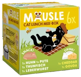 Lucky Lou Karma Dla Kota Mausle MultiPack 6x28g 20ml