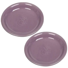 Nobby 2 Miski Ceramiczne dla Kota Fioletowy 14x2cm