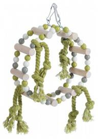 Zolux Huśtawka Dla Ptaków Kółko Ze Sznurkami