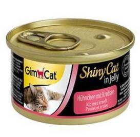 Gimpet Shinycat Huhnchen mit Krebsen - kurczak i kraby puszka 70g