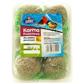 Gami Przysmak Dla Ptaków Zimujących Kule Tacka 6x90g