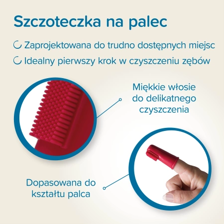 Beaphar Napalcowe Szczoteczki do Zębów Psa Kota 2szt