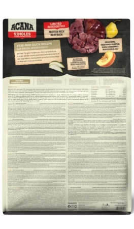 Acana Singles Free-Run Duck Karma Dla Psa Mono 6kg