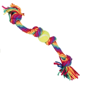 Zolux Rainbow Zabawka Dla Psa Szarpak z Piłką 60cm