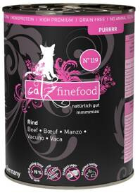 Catz Finefood Pur Karma Dla Kota Wołowina 400g