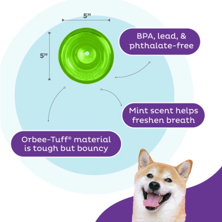 Outward Hound Orbee-Tuff Zabawka Dla Psa Zielona