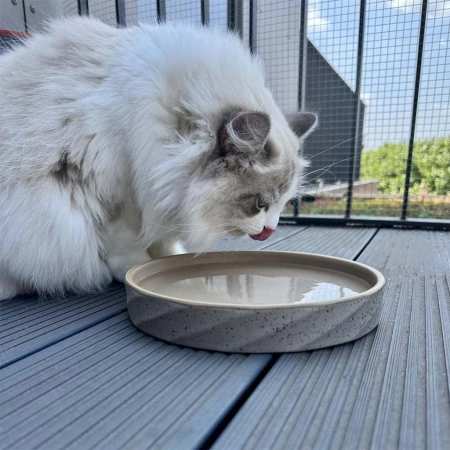 Duvo+ Dune Ceramiczna Miska dla Psa Kota 600ml 21cm