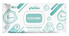 Record Chusteczki New Chlorheksydyna Antybakteryjne 40szt.