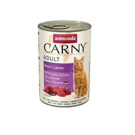 Animonda Carny Adult Wołowina + Jagnięcina puszka 400g