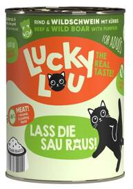 Lucky Lou Karma Dla Kota Wołowina Dzik 400g