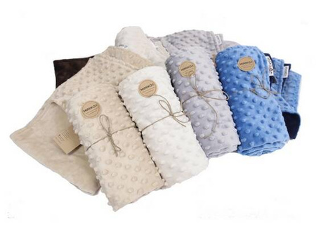 MIMIKO Pets Kocyk dla Psa Kota MinkyDot 70x50cm Beżowy