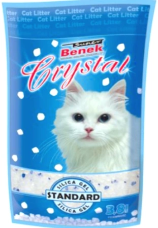 Benek Crystal Silikonowy Żwirek Dla Kota 4x7,6l