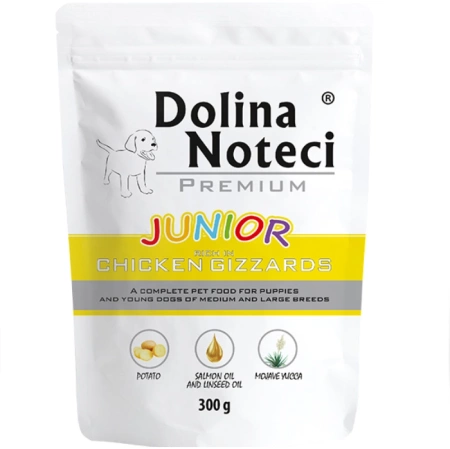 Dolina Noteci Karma Dla Szczeniąt Żołądki z Kurczaka 12x300g