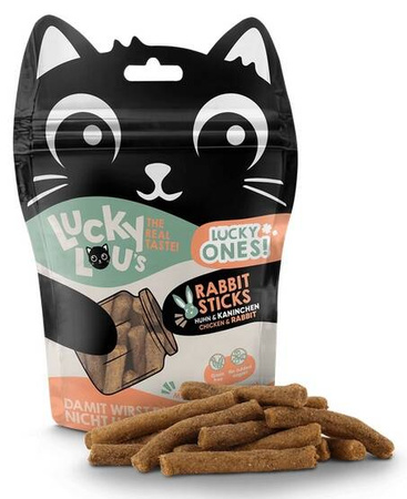 Lucky Lou Sticks Przysmak Dla Kota Kurczak Królik 50g