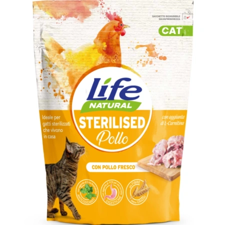 Life Cat Natural Karma dla Kota Sterylizowanego Kurczak 800g