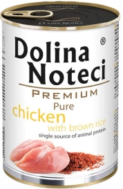 Dolina Noteci Pure Karma Monoproteinowa dla Psa Kurczak Puszka 400g