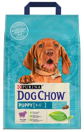 Purina Dog Chow Puppy Karma dla Szczeniąt Jagnię 2,5kg