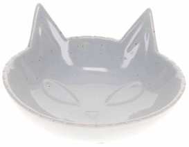 Duvo+ Ceramiczna Miska Dla Kota 175ml Jasnoszara 14cm