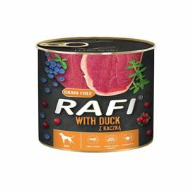 Rafi Pies Puszka 800g Kaczka, Borówka, Żurawina, karma dla psa
