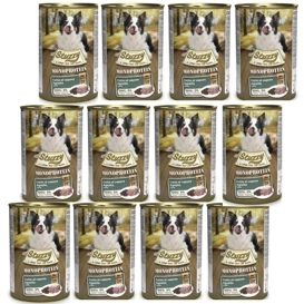 Stuzzy Mokra Karma Monoproteinowa dla Psa Jagnięcina Puszka 12x400g