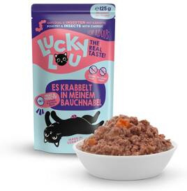 Lucky Lou Karma Dla Kota Drób Owady 125g