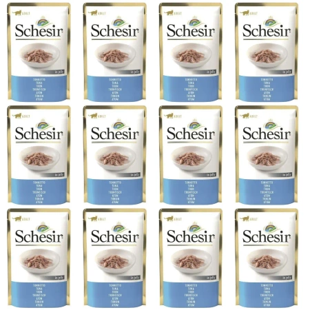 Schesir Karma dla Kota Tuńczyk w Galaretce 12x85g