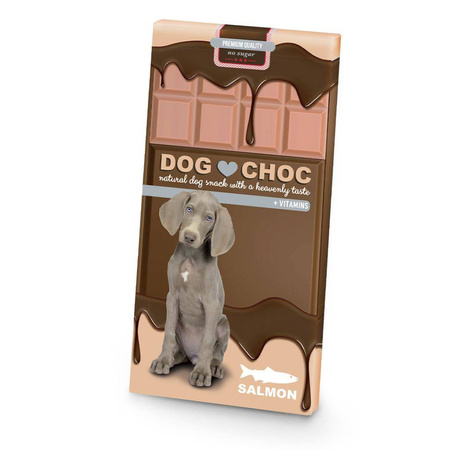Duvo+ Czekolada Dog Choc Dla Psa Łosoś 100g