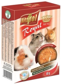 Vitapol Menu Przysmak dla Gryzoni Płatki Marchewka 40g