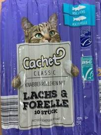 Cachet Kabanos Łosoś & Pstrąg 10 szt.