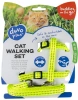 Duvo+ Zestaw Smycz i Szelki Dla Kota Odblaskowe 20-35cm