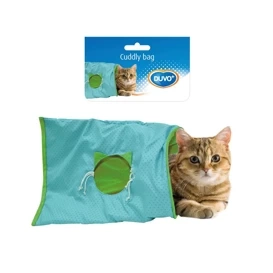 Duvo+ Zabawka Dla Kota Torba Zielona 50x38x0,5cm