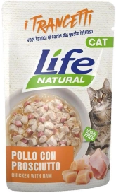 Life Cat Natural Karma dla Kota Kurczak Szynka 55g