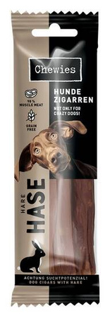 Chewies Hundezigarren Przysmak Dla Psa Zając 75g