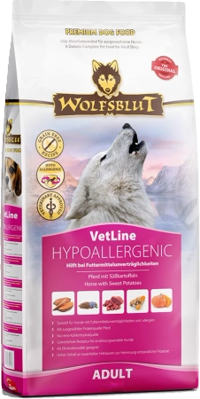Wolfsblut Dog Vetline Hypoallergenic Karma Dla Psa 2x12kg