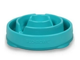 Outward Hound Miska Spowalniająca Mini Turkus 19cm