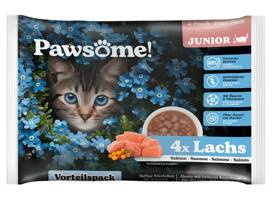 Pawsome Karma Dla Kota Junior Lachs Łosoś Saszetki 4x85g
