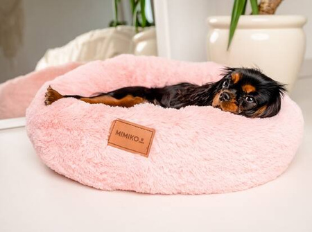 MIMIKO Pets Legowisko Dla Psa Owal L 60cm Różowe