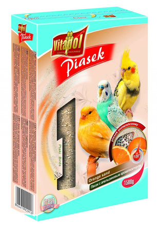 Vitapol Piasek dla Ptaków Pomarańczowy 1,5kg