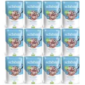 Schesir Karma dla Kota Tuńczyk Okoń w Galaretce 12x85g