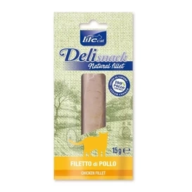 Life Cat Przysmak dla Kota Filet z Kurczaka 15g