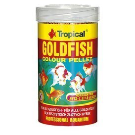 Tropical Goldfish Colour Pellet 100ml, pokarm dla złotych rybek