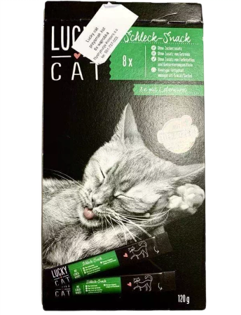 Lucky Cat Przysmak Dla Kota Pasta Wątroba 8x15g