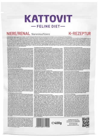Kattovit Karma Dla Kota Niere Renal Na Nerki 400g