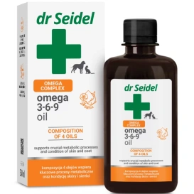 Dr Seidel Omega 3-6-9 Olej dla Psa Kota 250ml