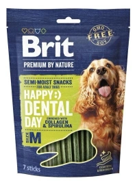 Brit Dental Przysmak dla Psa Kolagen Spirulina M 180g