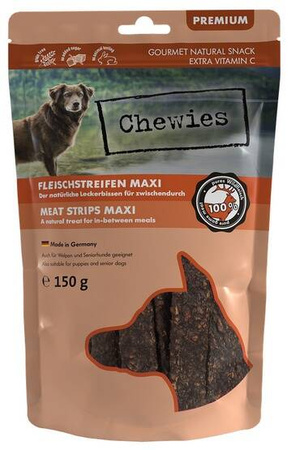 Chewies Meat Przysmak Dla Psa Strips Maxi Dziczyzna 150g